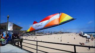 HD Video Stunt Kite a Kite that you can control and maneuver completely [upl. by Roleat]