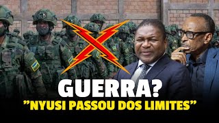 GUERRA Militar envia recado ao Presidente Filipe Nyusi sobre as tropas Ruandeses [upl. by Ilyah690]