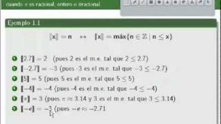 Máximo Entero o Mayor Entero de Un número Real [upl. by Ernestine]