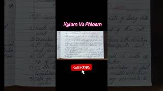 Notes Xylem Vs Phloem music hiphop [upl. by Mathilda]