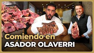 Probando El MEJOR ASADOR de PAMPLONA y su CHULETÓN a 50€ OLAVERRI [upl. by Tirza]