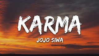 JoJo Siwa  Karma Lyrics [upl. by Lamaaj307]