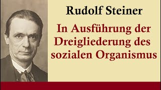 Rudolf Steiner  AD 8083 Der Weg zur Rettung des deutschen Volkes [upl. by Anibor]