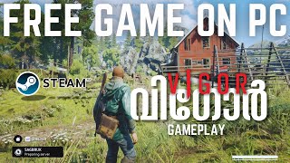 Free game on steam  Free to play  VIGOR gameplay malayalam [upl. by Eigroeg]