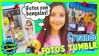 ¡¡CREANDO FOTOS TUMBLR con amigas 😍 Las FOTOS TUMBLR más DIVERTIDAS 😂 HIJAS vs MAMÁS 😱 [upl. by Milburn]