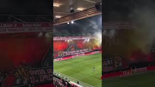 PYRO  Union Berlin vs SC Freiburg 81124 pyro [upl. by Naihtsirc]