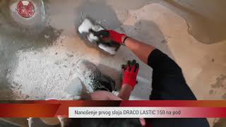 Hidroizolacija kupaonice  DRACO LASTIC 150 [upl. by Attiuqram]