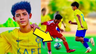 Cristiano Ronaldo Jr CRAZY Skills for Al Nassr that SHOCKED the World 2023 [upl. by Caddaric]