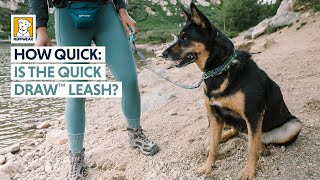 How Quick is the Quick Draw Leash [upl. by Laehcar]