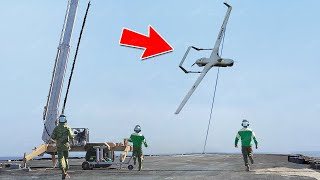 Flying US Navy’s Weird 1 Million Drone That Must Crash to Land [upl. by Mehitable]