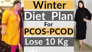 How To Lose Weight Fast With PCOSPCOD In Winters  PCOSPCOD Winter Diet Plan  DrShikha Singh [upl. by Hach]