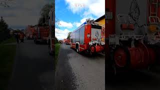 🔊🚨TATÜTABLAU beim FEUERWEHR Festumzug in Hohenroda🚒 [upl. by Robbert]