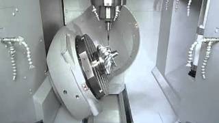 HighPrecision 5Axis Control Vertical Machining Center NMV SERIES [upl. by Aihk]