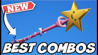 BEST COMBOS FOR STAR WAND PICKAXE  Fortnite [upl. by Cataldo]