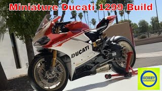 How its made 14 Ducati 1299 Panigale Motorcycle model  Giant Scale Super Detailed Model [upl. by Cheston]