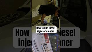 How to use Diesel injector cleanershorts ytshorts [upl. by Ateiram]