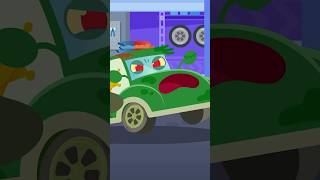 HELP The zombie police car is broken 🎥 Watch the full version at Pinkfong PoliceCar halloween [upl. by Notgnillew]