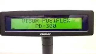 Visor Posiflex PD 300 [upl. by Chor]