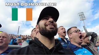 Experiencing Ireland with a Gaelic Football Match 🇮🇪 [upl. by Etnuhs]