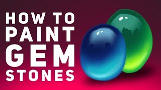 How to Paint Gemstones [upl. by Nileuqay967]