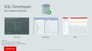 Oracle SQL Developer Product Demonstration [upl. by Dorcas]