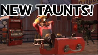 TF2All New Taunts [upl. by Akimak]