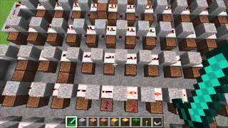 Seven Nation Army Craft With Noteblocks In Minecraft [upl. by Rebekah]