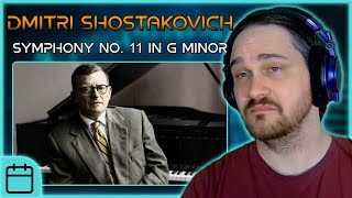 ABSOLUTELY MASSIVE  Dmitri Shostakovich  Symphony No 11 in G minor  Composer Reaction [upl. by Nirtak]