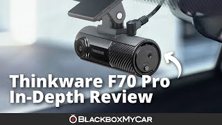 Thinkware F70 Pro Full HD WiFi Dash Cam  InDepth Review  BlackboxMyCar [upl. by Jabin]