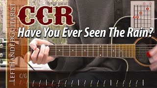 CCR  Have You Ever Seen The Rain Bass cover with TAB [upl. by Aitropal]