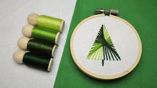 Hand Embroidery I Easy Tree 5 [upl. by Elwaine872]