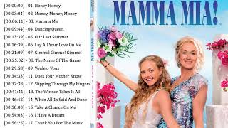 Mamma Mia Soundtrack ♡♡ Mamma Mia Soundtrack Playlist ♡♡ Mamma Mia Album Soundtrack Playlist 2021 [upl. by Llerrat384]