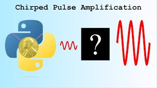 Chirped Pulse Amplification simulated in python [upl. by Anaz]