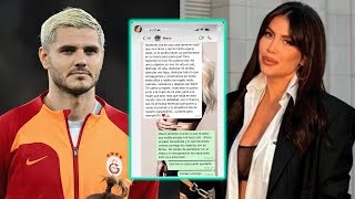 ¿QUISO HUMILLAR A ICARDI Wanda publicó un chat íntimo y quedó expuesto su ruego por volver con ella [upl. by Alisander175]