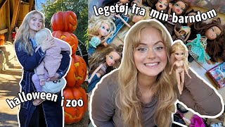 nostalgisk legetøj fra min barndom en dårlig løbe update halloween tur i zoo og indkøbshaul [upl. by Zednanreh]