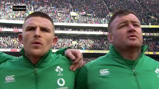 Irelands Call before kick off in Dublin  Guinness Six Nations [upl. by Ainoek]