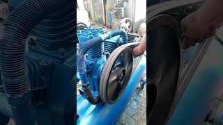 30100 air compressor machine 10 HP original condition working test [upl. by Silsbye674]