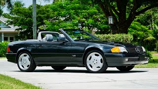 1993 Mercedes SL600 24000 mile [upl. by Bernt]