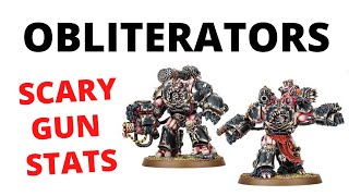 Obliterators BUFFED  Heavy Firepower that Shoots in Combat [upl. by Wsan192]