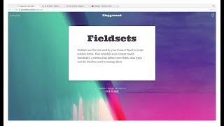 Statamic Fundamentals Fieldsets [upl. by Trahern]