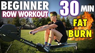 Rowing Machine 30 Minute Workout Video amp Playlist pds [upl. by Nylanna]