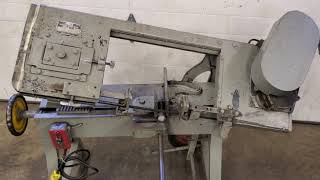 Wells 58B Horizontal Bandsaw [upl. by Eudocia]