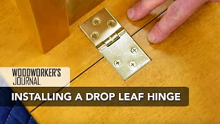 How to Assemble Drop Leaf Cottage Table  Sturbridge Yankee Workshop [upl. by Randee462]