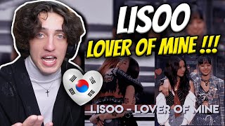 Lisa amp Jisoo LISOO  Lover Of Mine FMV 😅 Reaction [upl. by Nahs]