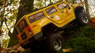 MSTCFX Hummer H2  autumn trail [upl. by Ebbarta]