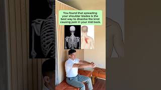 Rhomboid Pain Relief backpainexercises rhomboids viralshort [upl. by Ogren840]