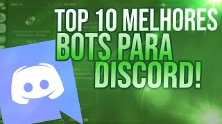 TOP 10 BOTS PARA O DISCORD  P1NDICA 33 [upl. by Aiepoissac]