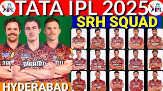 Srh New Spuad 2025  Srh Team Players List 2025  IPL 2025  Sunrisers Hyderabad Team Full Spuad [upl. by Gui]