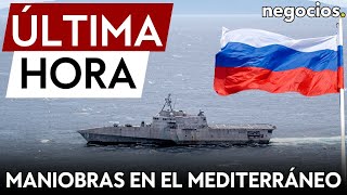 ÚLTIMA HORA  Buque insignia ruso realiza importantes maniobras en el Mediterráneo [upl. by Nnahs444]