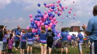 Relay for Life Ballon Release [upl. by Eiruam]